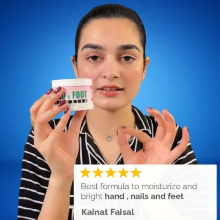 Hand & Foot Care Cream | Strong Whitening Moisturizer with Aloe Vera Shea & Cocoa Butter for All Skin Types